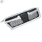 Chrome and Black Front Upper Bumper Grille Assembly for Subaru Legacy (2013–2014)