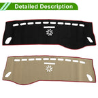 Dashboard Cover Mat for Mercedes A-Class 2013-2017 Sun Protector Pad Black Red