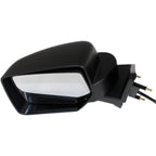 Power Mirror for Jeep Patriot (2007–2017) Left Textured Black Manual Folding
