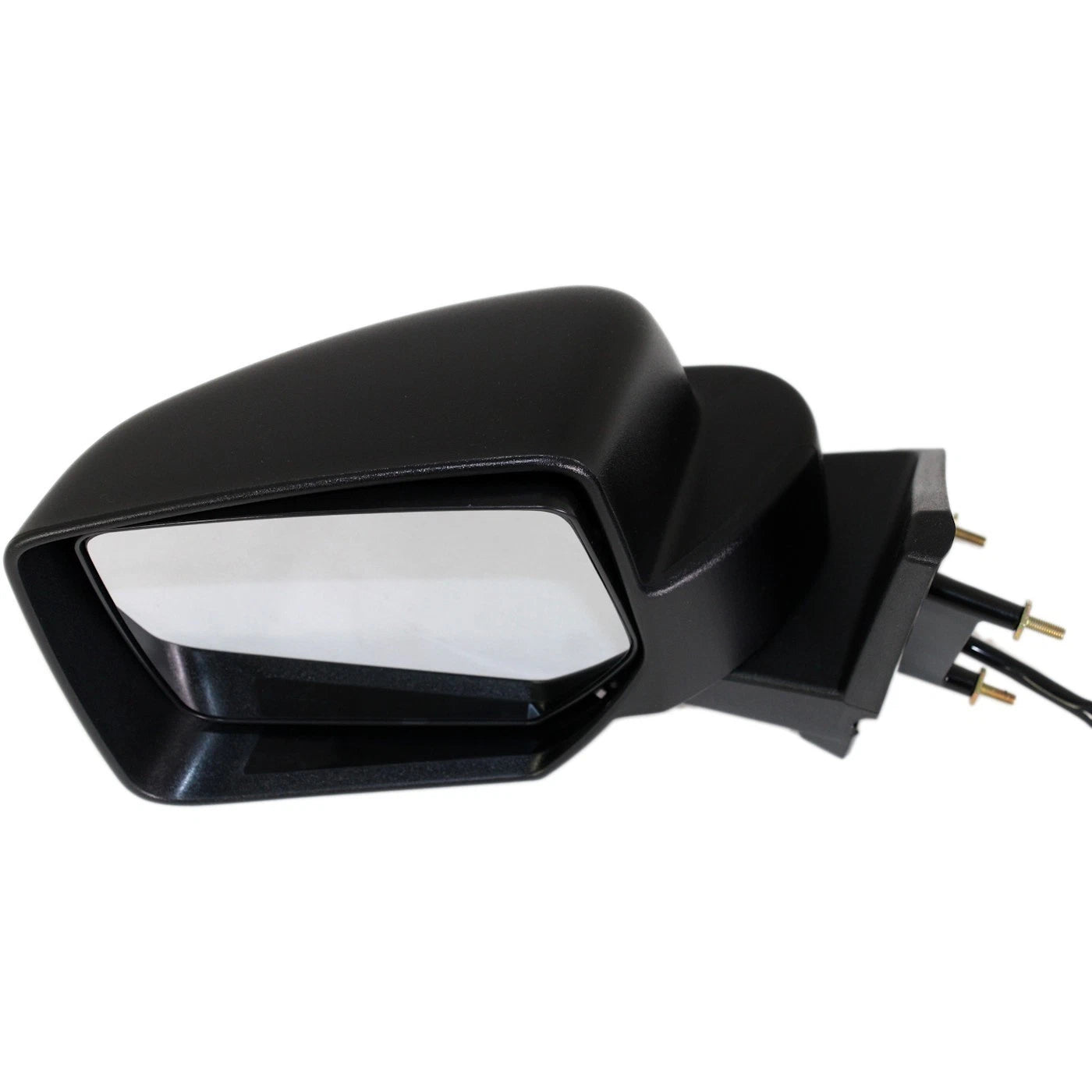 Power Mirror for Jeep Patriot (2007–2017) Left Textured Black Manual Folding
