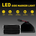 2PC Smoked LED Front Bumper DRL Signal Lights for Jeep Wrangler TJ (1997–2006)