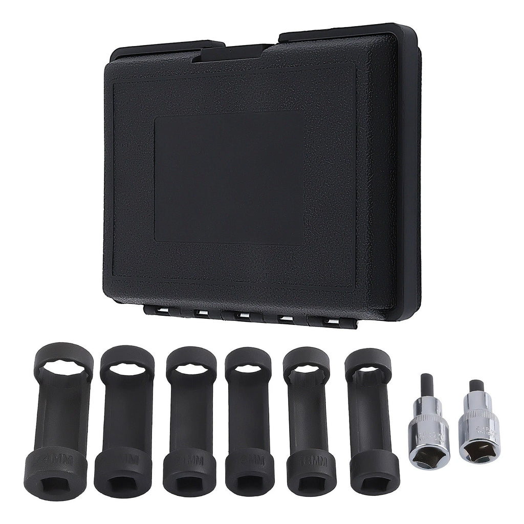 8pc Shock Absorber Strut Nut Socket Set 1/2" Square Drive Universal