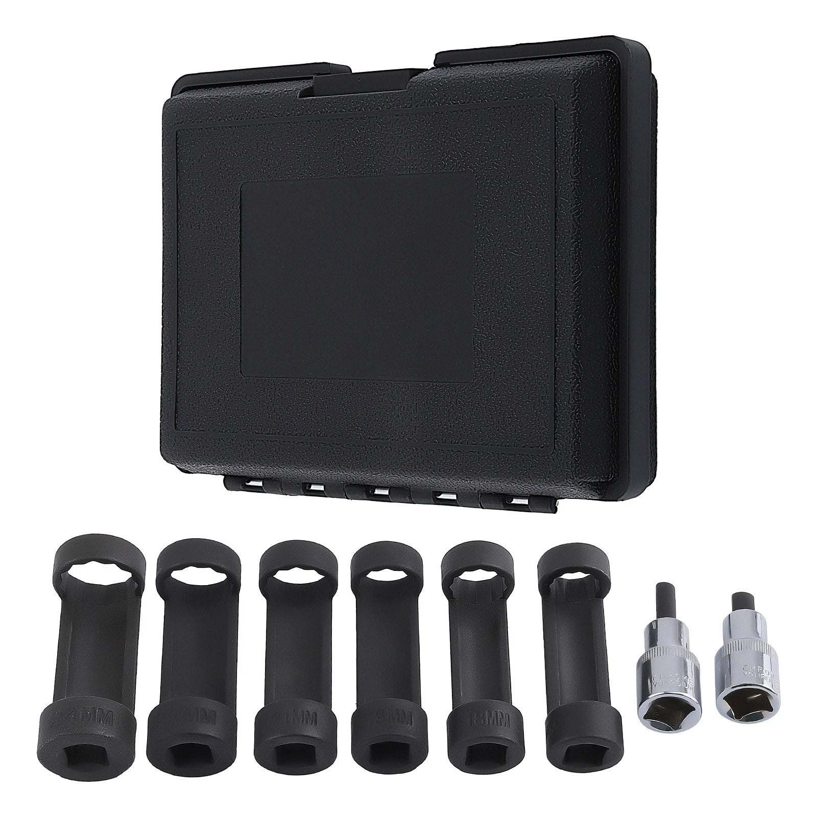 8pc Shock Absorber Strut Nut Socket Set 1/2" Square Drive Universal