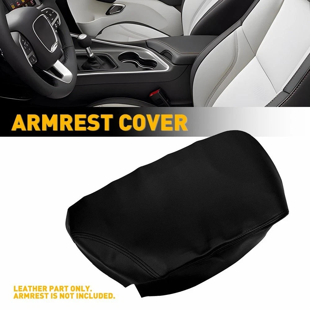 Console Lid Armrest Cover Skin for Dodge Challenger (2015–2020) EXV