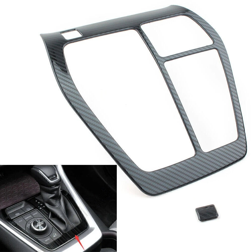 Gear Shift Box Knob Panel Cover Trim for Toyota RAV4 (2019–2020) RHD