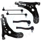 Set of 6 Front Lower Control Arms for Chevrolet Aveo (2004–2011)