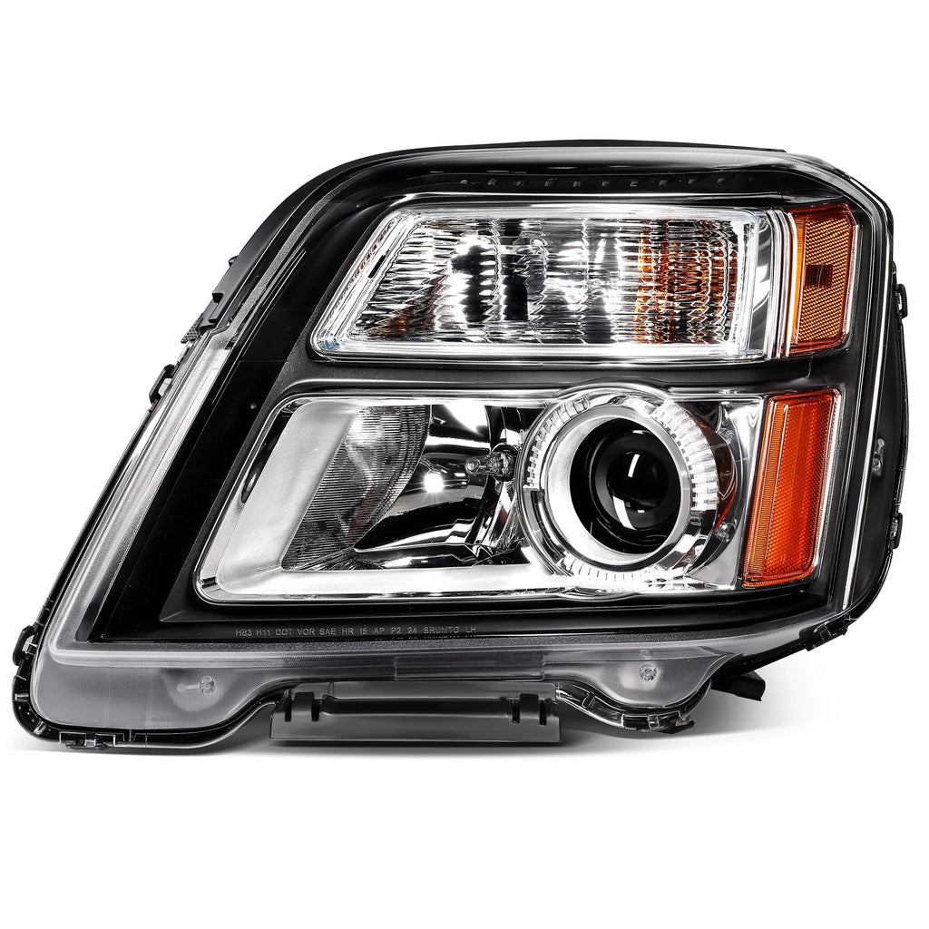Pair of Black Projector Headlights for GMC Terrain (2016–2017)