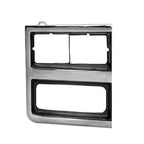 Head Light Door Replacement Silver Chrome Passenger Side for Toyota (2007–2017)