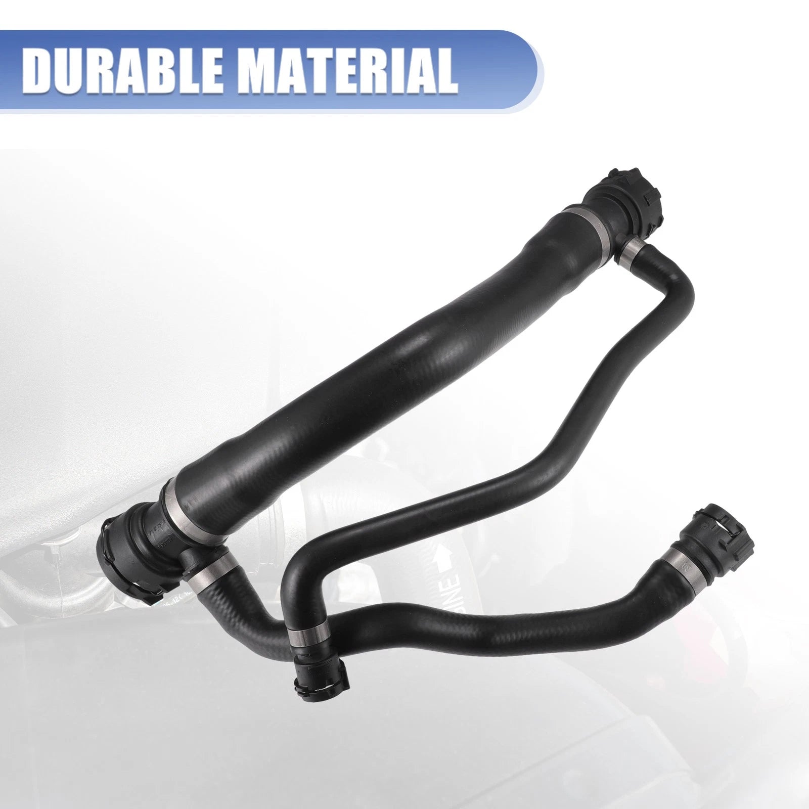 Heater Hose Radiator Expansion Tank Pipe for BMW 750i 750Li (2006–2008)