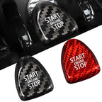Carbon Fiber Keyless Start Button Cover for BMW Mini Cooper F (2014–2021)