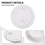 Inspection Access Deck Plate for Boat Yacht Marine Access Hatch Cover 5.9x7.8ih