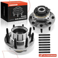 2X Front Wheel Hub & Bearing Assembly for Ford F-250 Super Duty (1999–2001)