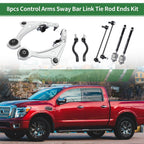 8pcs Front Suspension Control Arm Kit for Nissan Altima (No. ES800357/ES800358)