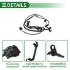ABS Wheel Speed Sensor No. 895420E070 for Toyota Highlander (2020–2023)