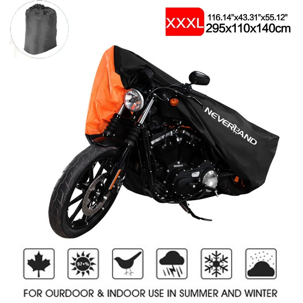 Motorbike Cover for Harley Davidson Electra Glide (Waterproof, UV, Dust)