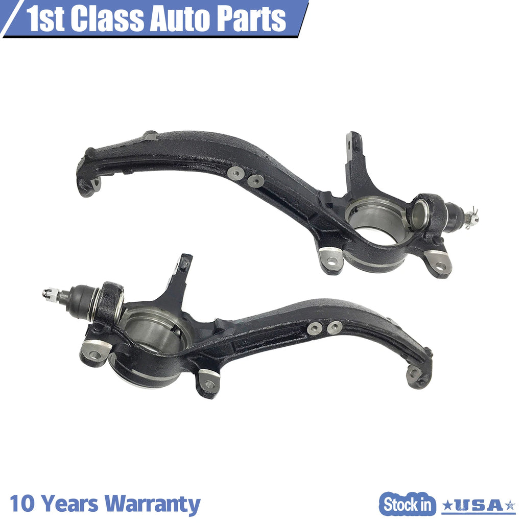 Set of 2 Front Suspension Knuckle Assembly for Honda Accord Acura TSX (2003–2008)
