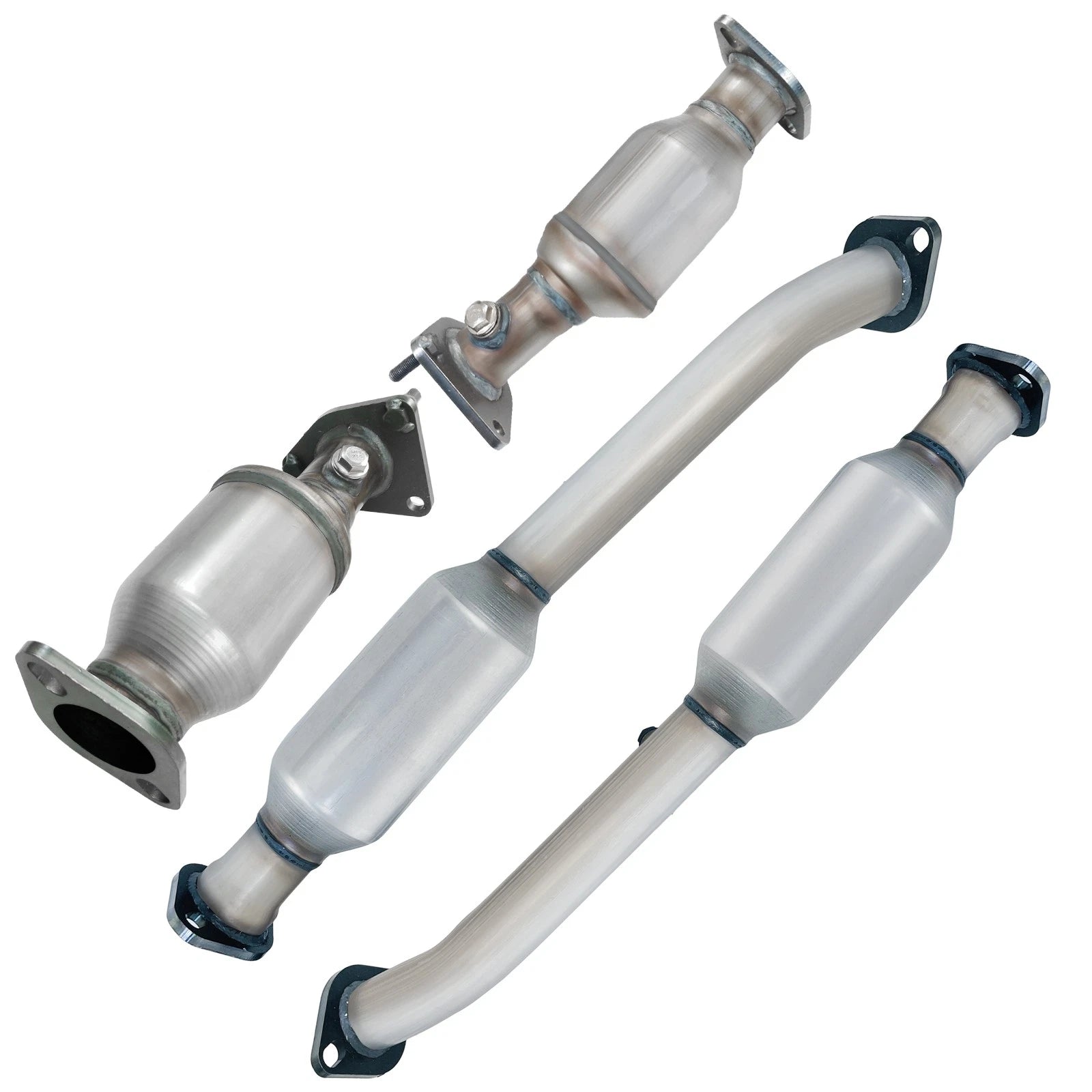 Set of 4 Catalytic Converters for Nissan Frontier/Xterra (2005–2018) 4.0L