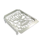 Chrome Skull Flame Radiator Grille Cover for Kawasaki Vulcan VN 1500 (1996–2008)