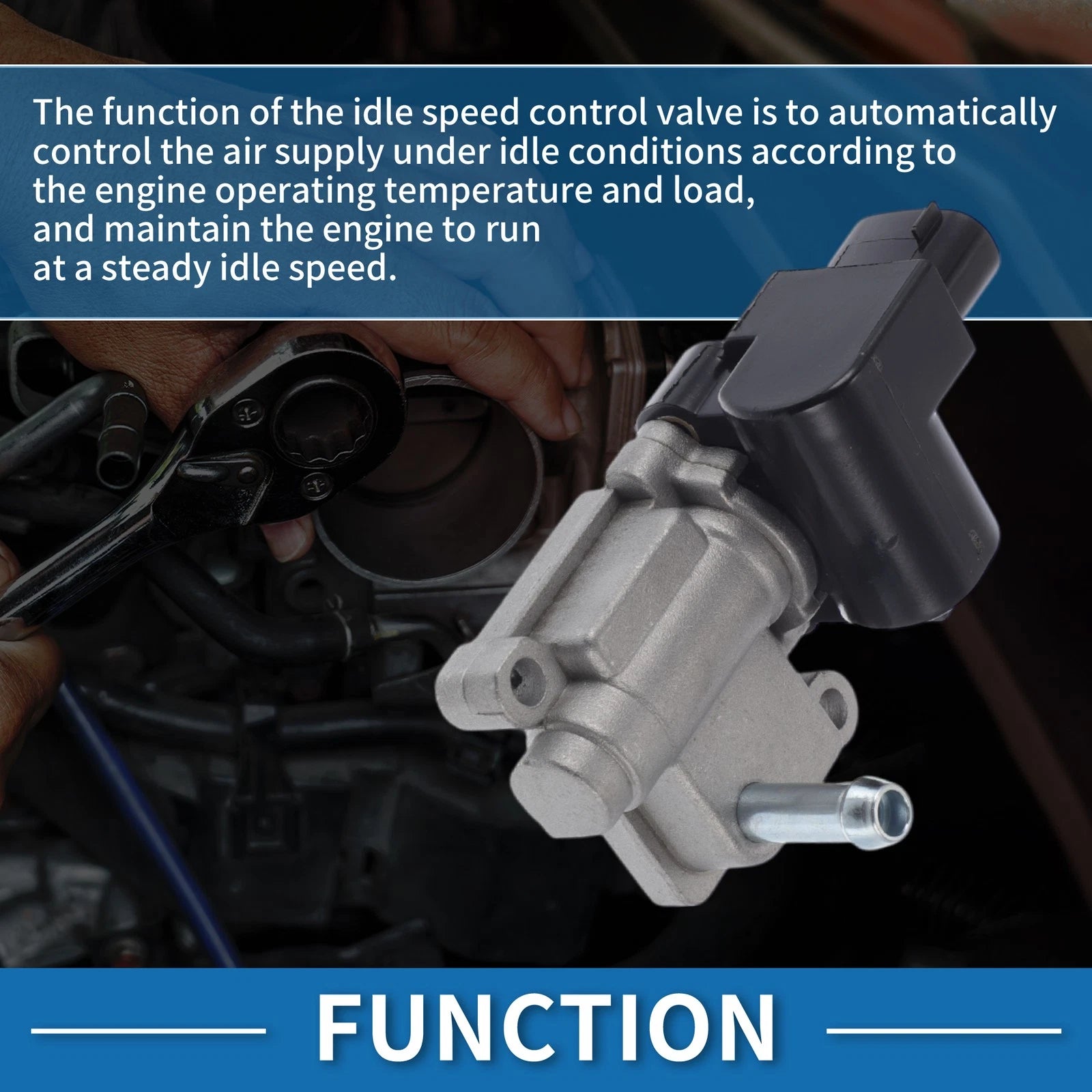 Idle Air Control Valve for Honda CR-V (2002–2004) No. 16022PPAA11 IACV