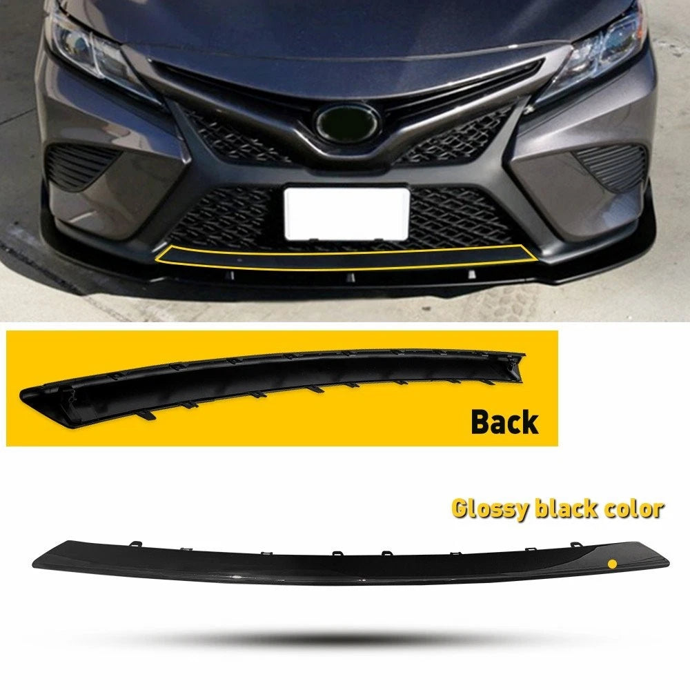 Front Bumper Grille Lower Molding Trim for Toyota Camry (2018–2020)