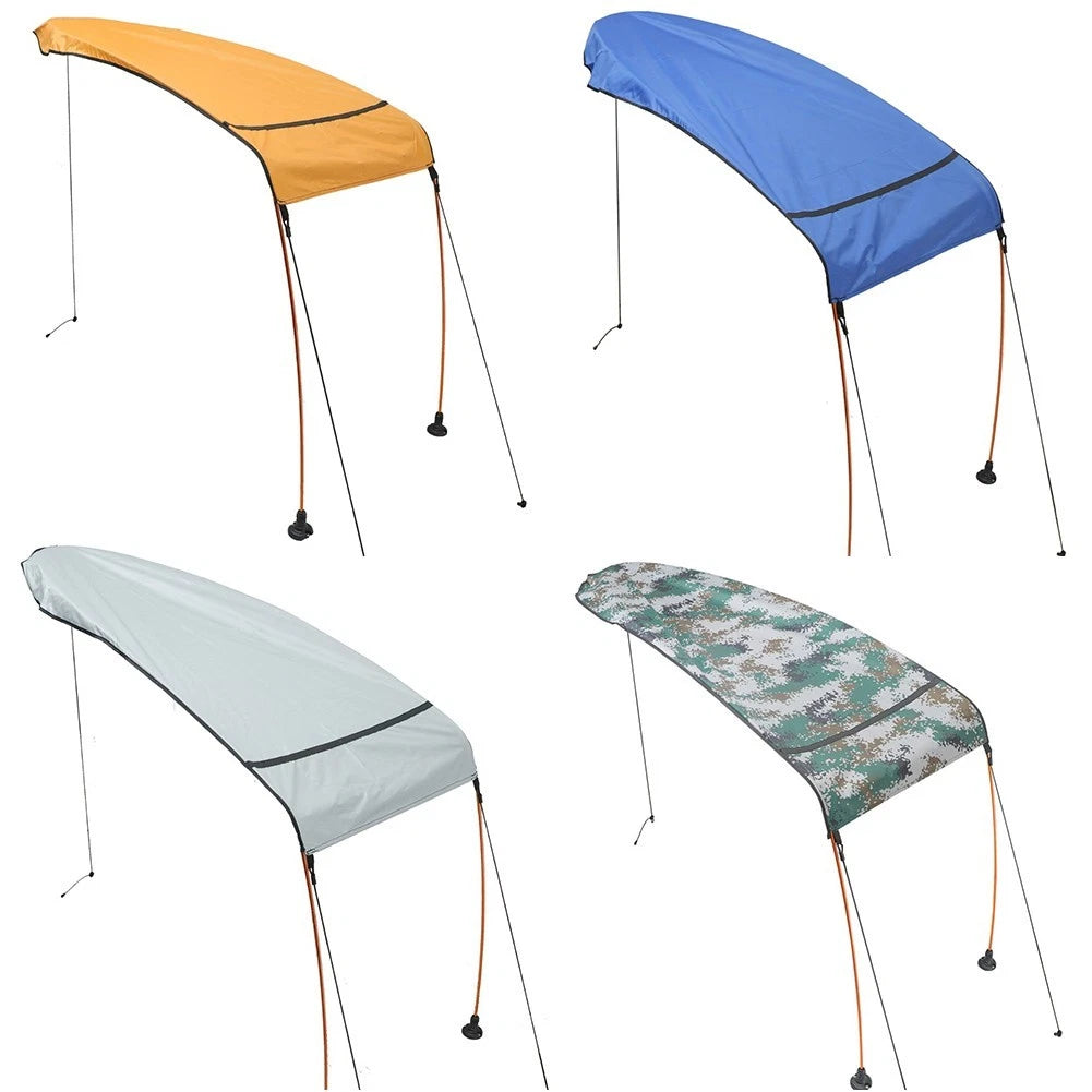 Fishing Sun Shelter Canopy for Canoes Inflatable Boats