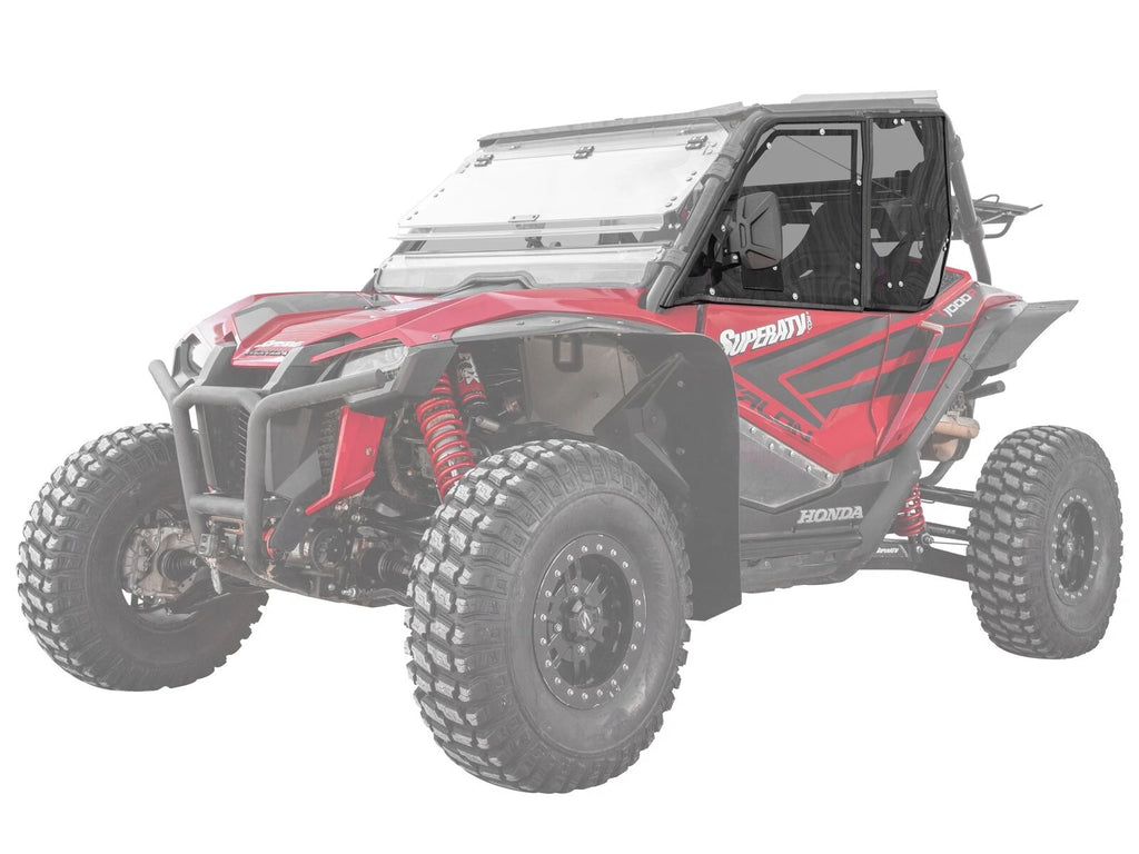 SuperATV Cab Upper Doors for Honda Talon 1000X / 1000R (2019–2023)