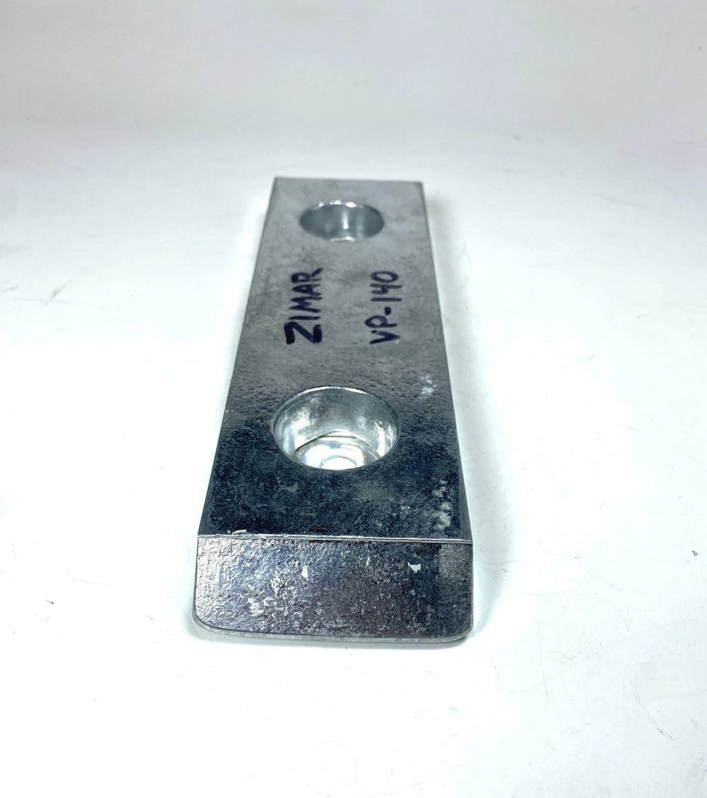 Zimar VP-140 Zinc Bolt On Anode Bar 10.5'' for Automotive Applications