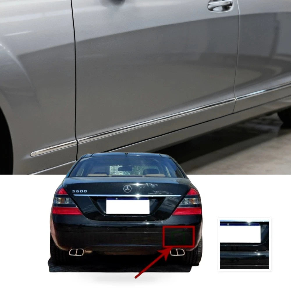 Rear Bumper Tow Hook Cover for Mercedes S-Class W221 (2007–2009) A2218850323