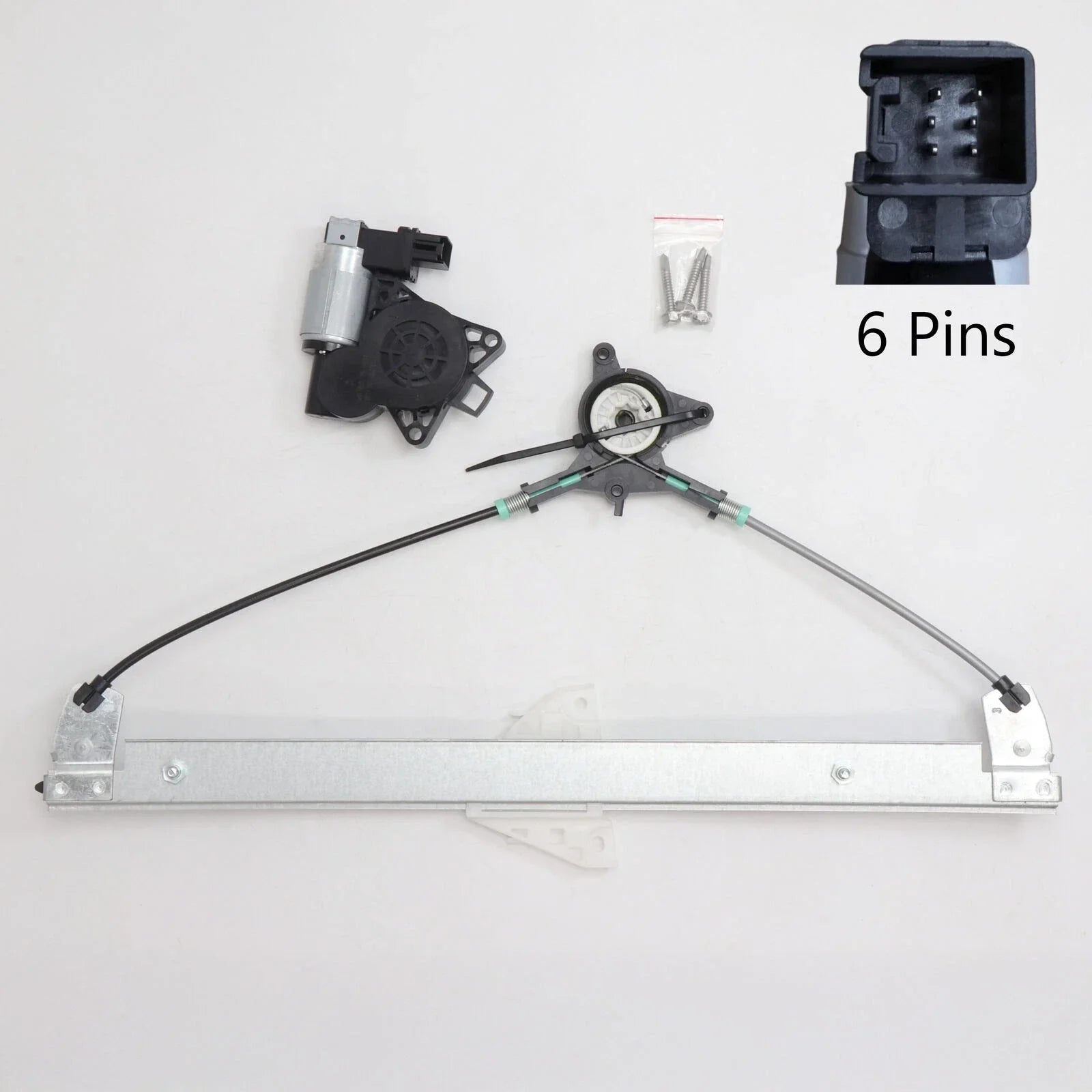 Front Right Window Regulator W/ Motor 6 Pins for Mazda CX-9 (2007–2016)