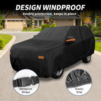 Waterproof Aluminum Film Car Cover for Hyundai Santa Fe (2013–2020)