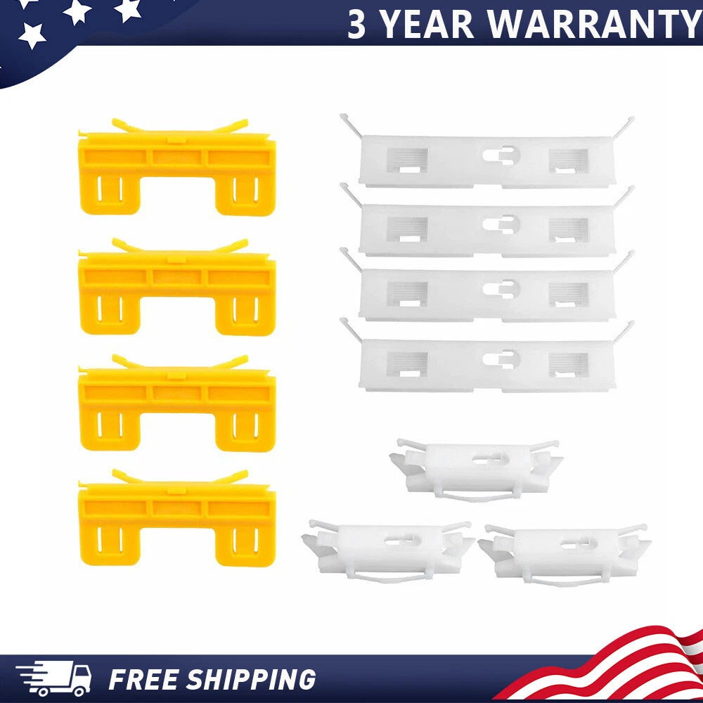 11pcs Windshield Roof Moulding Clips for Honda Civic Accord Acura