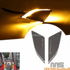 LED Turn Signal Mirror Blocks for 18-21 DUCATI Panigale V4 & V2 (2018-2021)