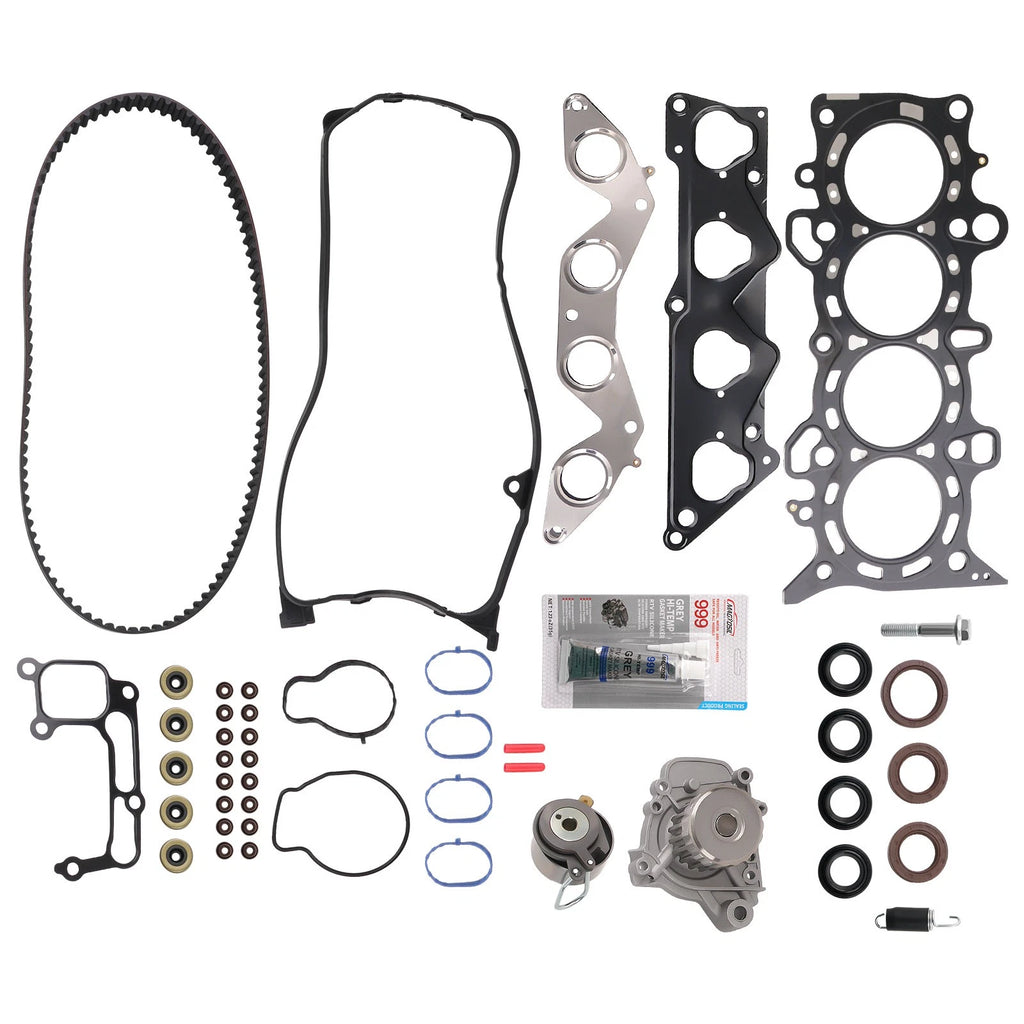 Timing Belt Water Pump Head Gasket Set for Honda Civic (2001–2005) 1.7L SOHC