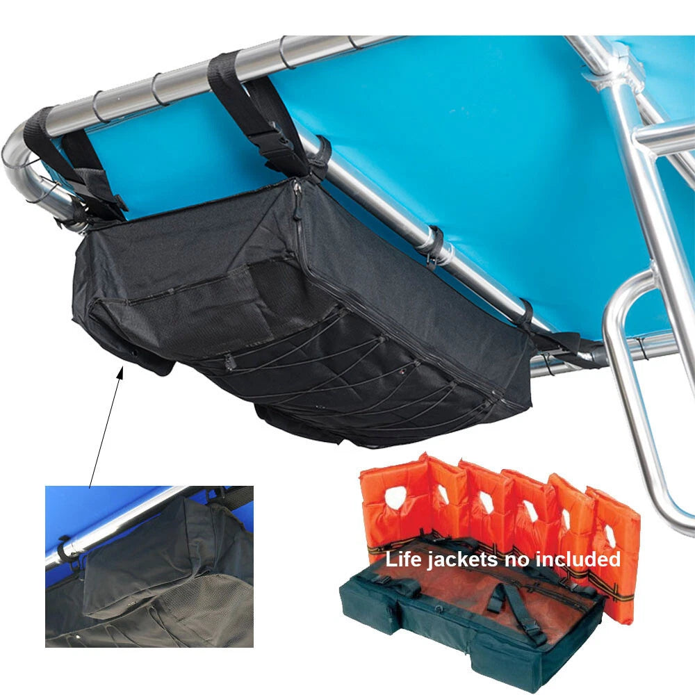 T-Top Storage Bag for Bimini Top (Holds 6 Type II PFD Life Jackets)