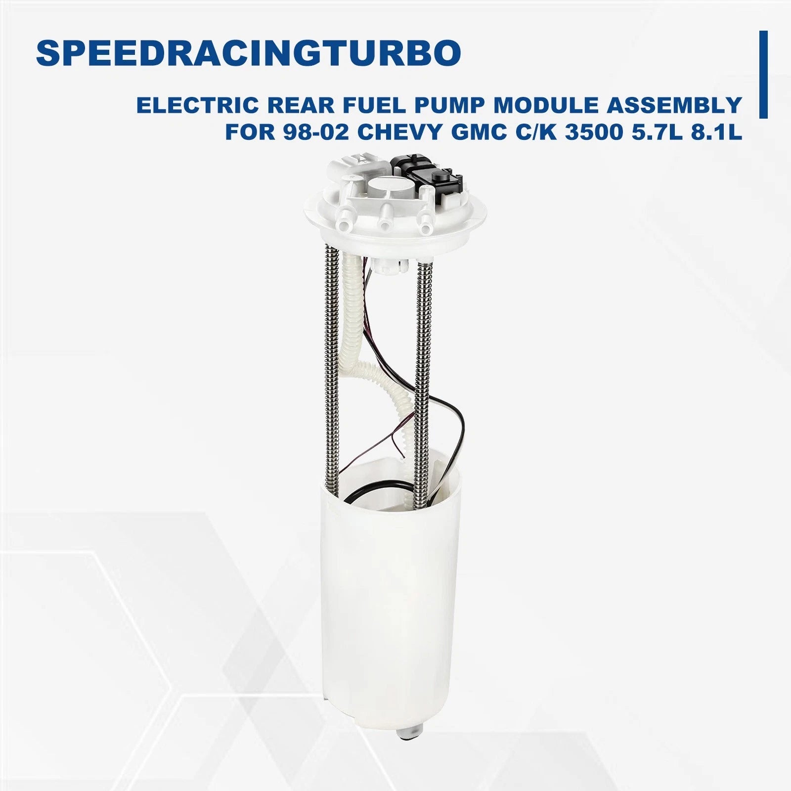 Electric Rear Fuel Pump Module Assembly for Chevy GMC C/K 3500 (1998–2002)