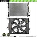 Radiator and Cooling Fan Kit for Hyundai Accent (2012–2013)
