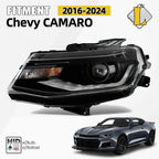 HID/Xenon Headlight for Chevy Camaro (2016–2024) Left Driver Side, Bulb Ballast