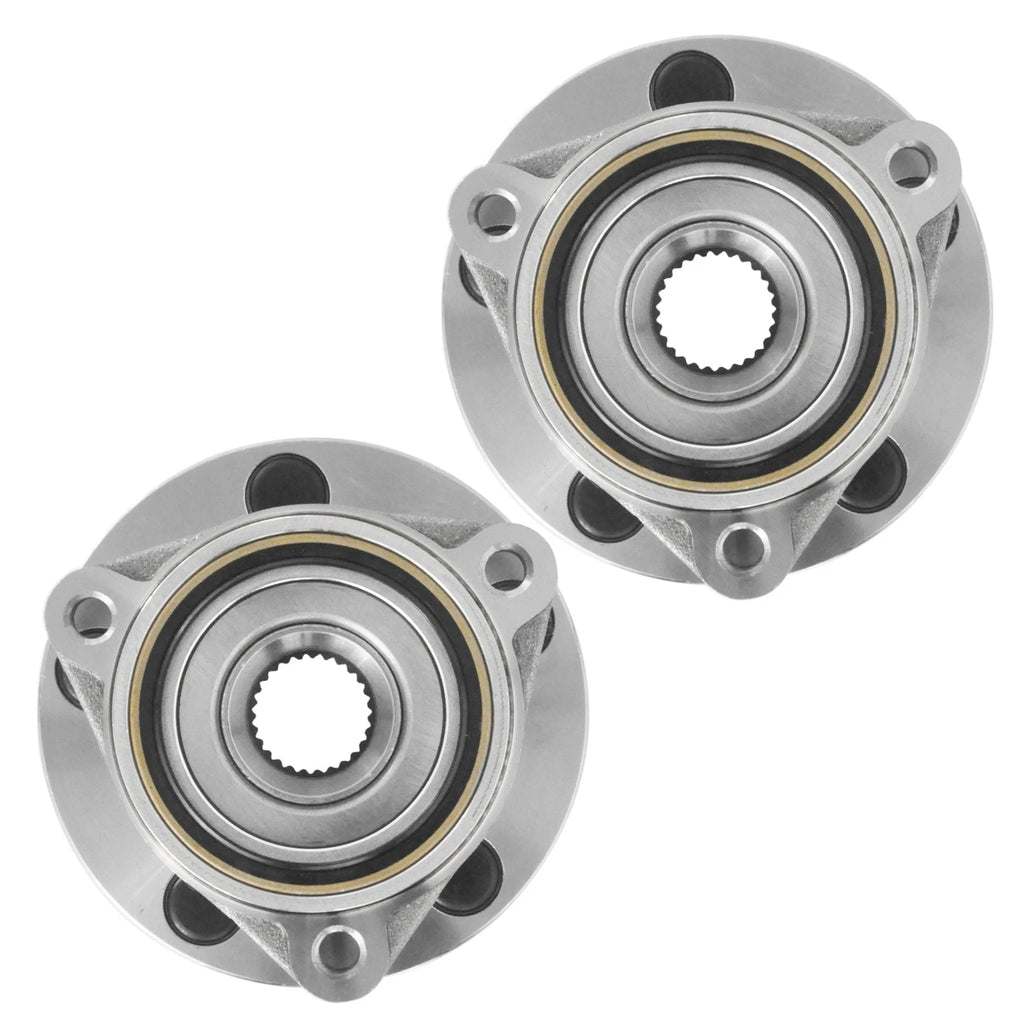 2X Front Wheel Bearing & Hub for Jeep Wrangler Cherokee Comanche (1984-1989)