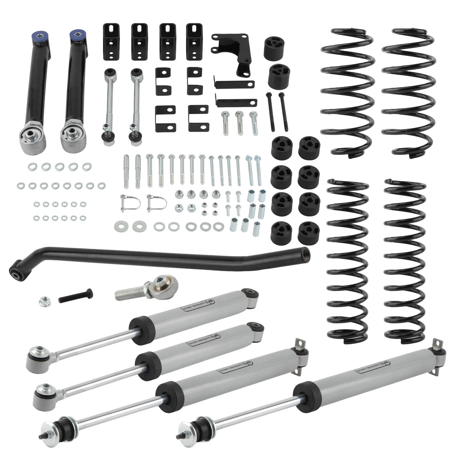 4" Lift Kit with Nitrogen-Filled Shocks for Jeep Grand Cherokee WJ (1999–2004)