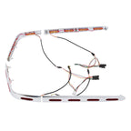 Saddlebag Trims Cover LED Lights for Honda Goldwing 1800 GL1800 (2001–2011)