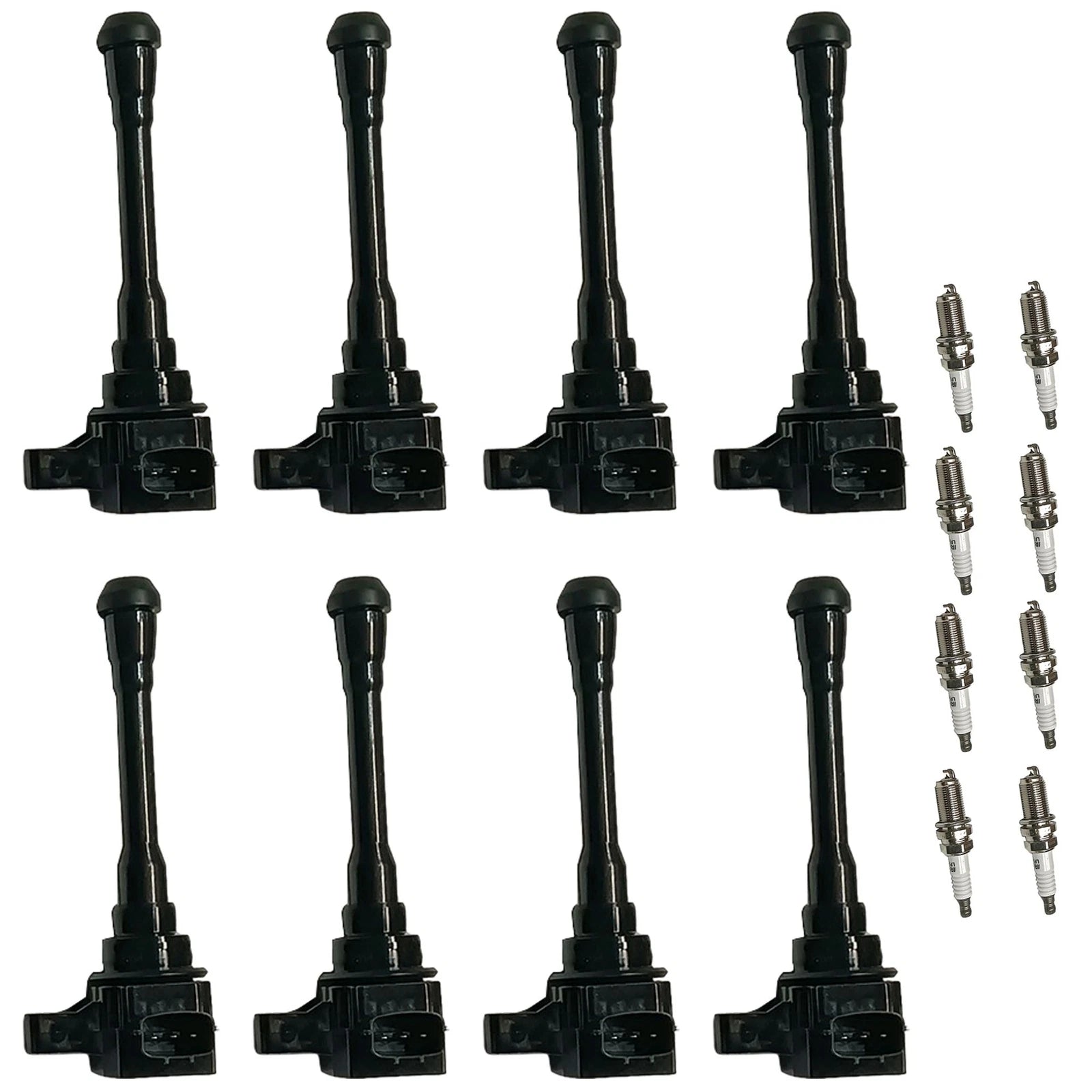 8X Ignition Coil & Spark Plug for Nissan Titan 2017–2020 5.6L V8 UF812