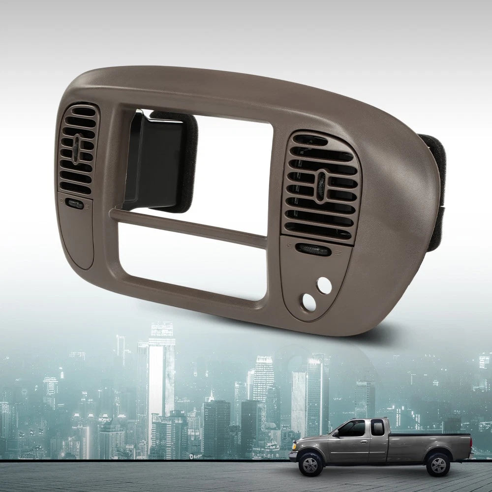Center Dash Radio Bezel with Air Vent for Ford F150 Expedition (1997–2003)