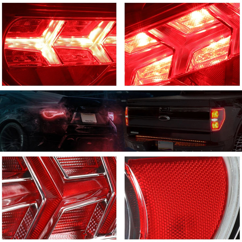 LED Chasing Arrow Tail Light Brake Lamp for Scion FRS (2013–2017)