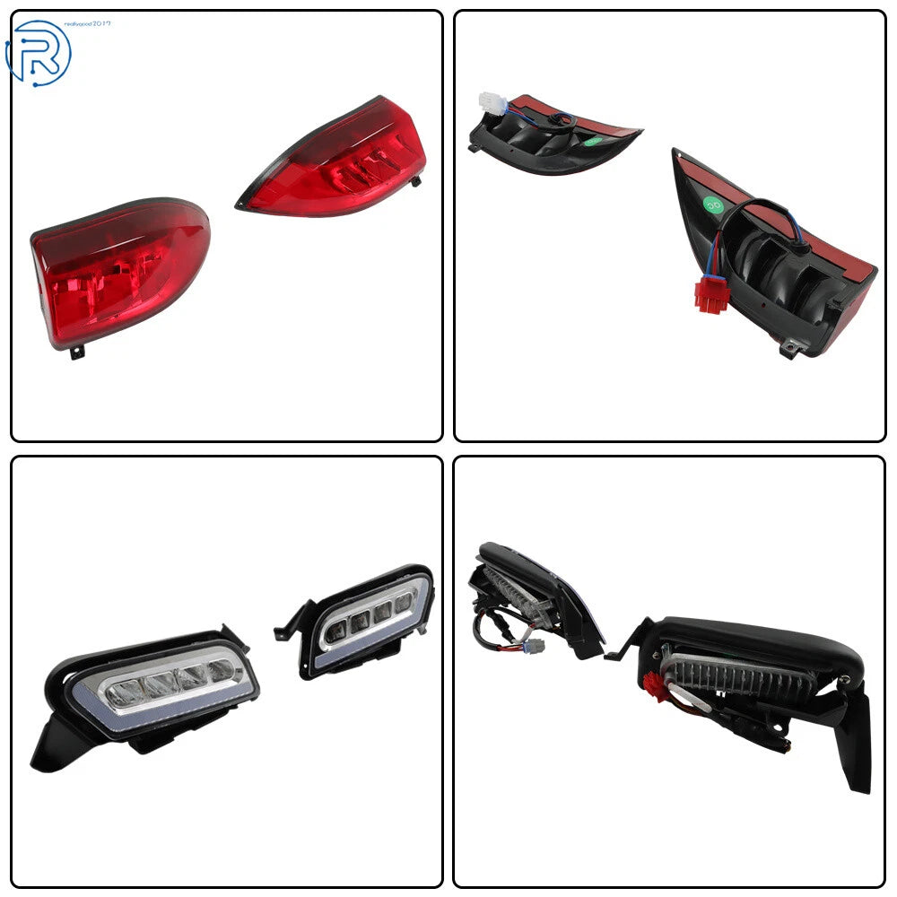 LED Headlight & Tail Light Kit for Club Car Tempo (2018-Present)