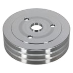 Aluminum Triple 3-Groove Crankshaft Crank Pulley for Small Block Chevy (SWP)
