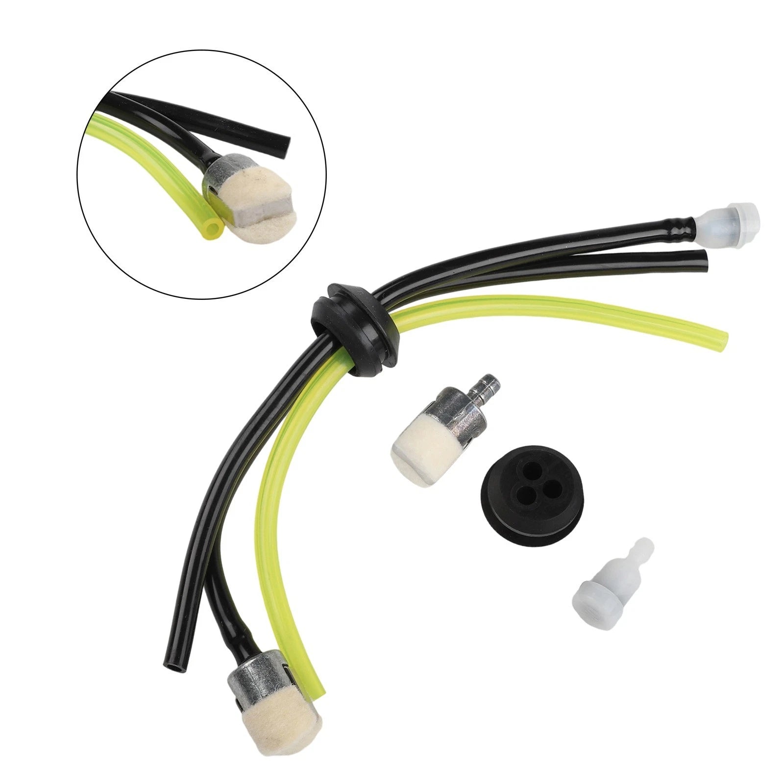 Tank Seal Set of 3 Hoses with Filter for Echo Brushcutters (18/20mm)