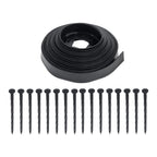 Lawn Border Edging Kit for Garden with Anchoring Spikes (No Dig)