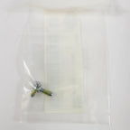 Set of 10 Chrome 8-32 x 1/2" Torx Button Head Lock Patch Screws for Harley-Davidson