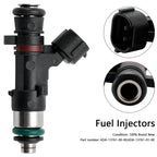 Set of 2 Fuel Injectors 6DA-13761-00-00, 6DA-13761-01 for Yamaha Outboard (150-200 HP)