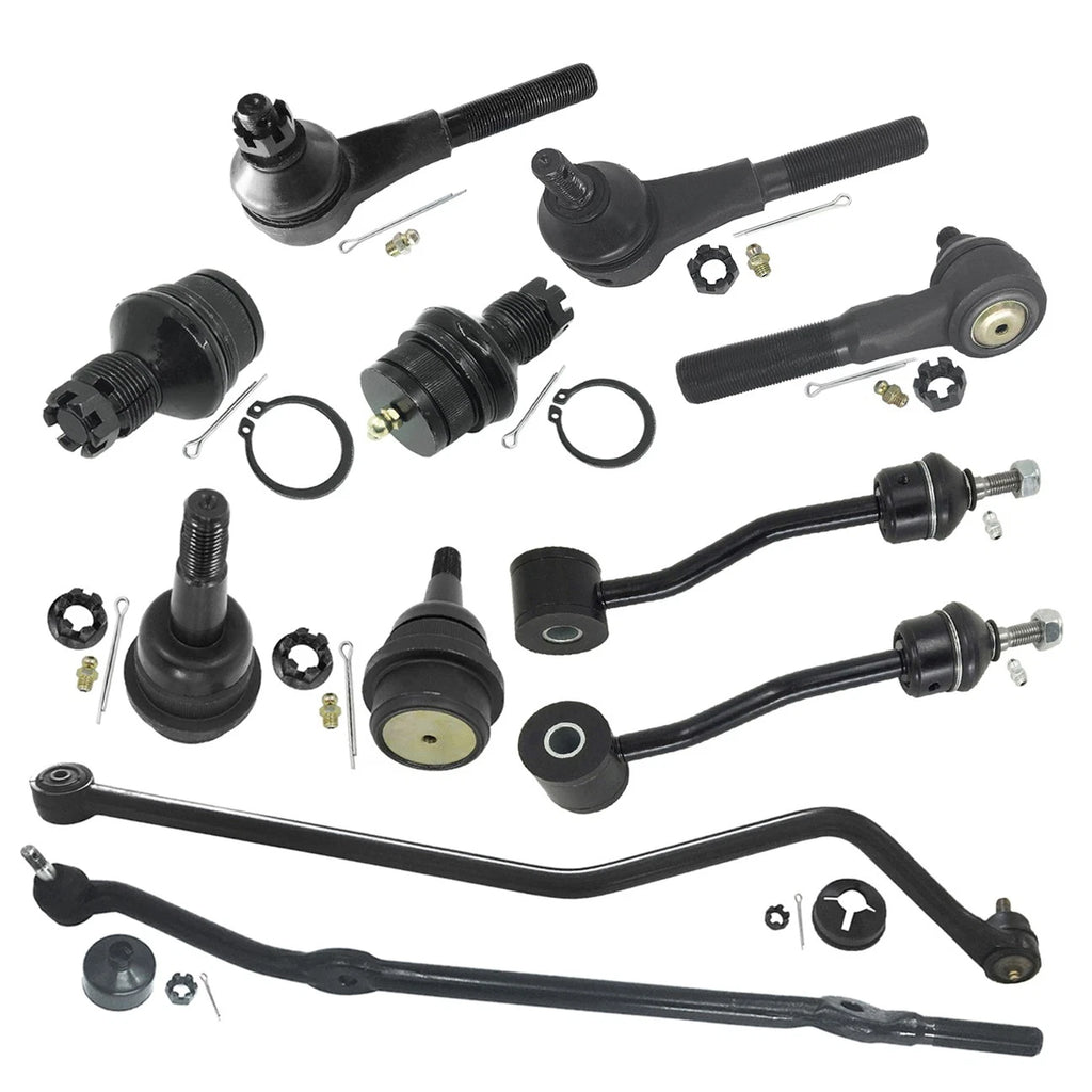 11pc Front Suspension Kit for Jeep TJ Wrangler (1997–2006)